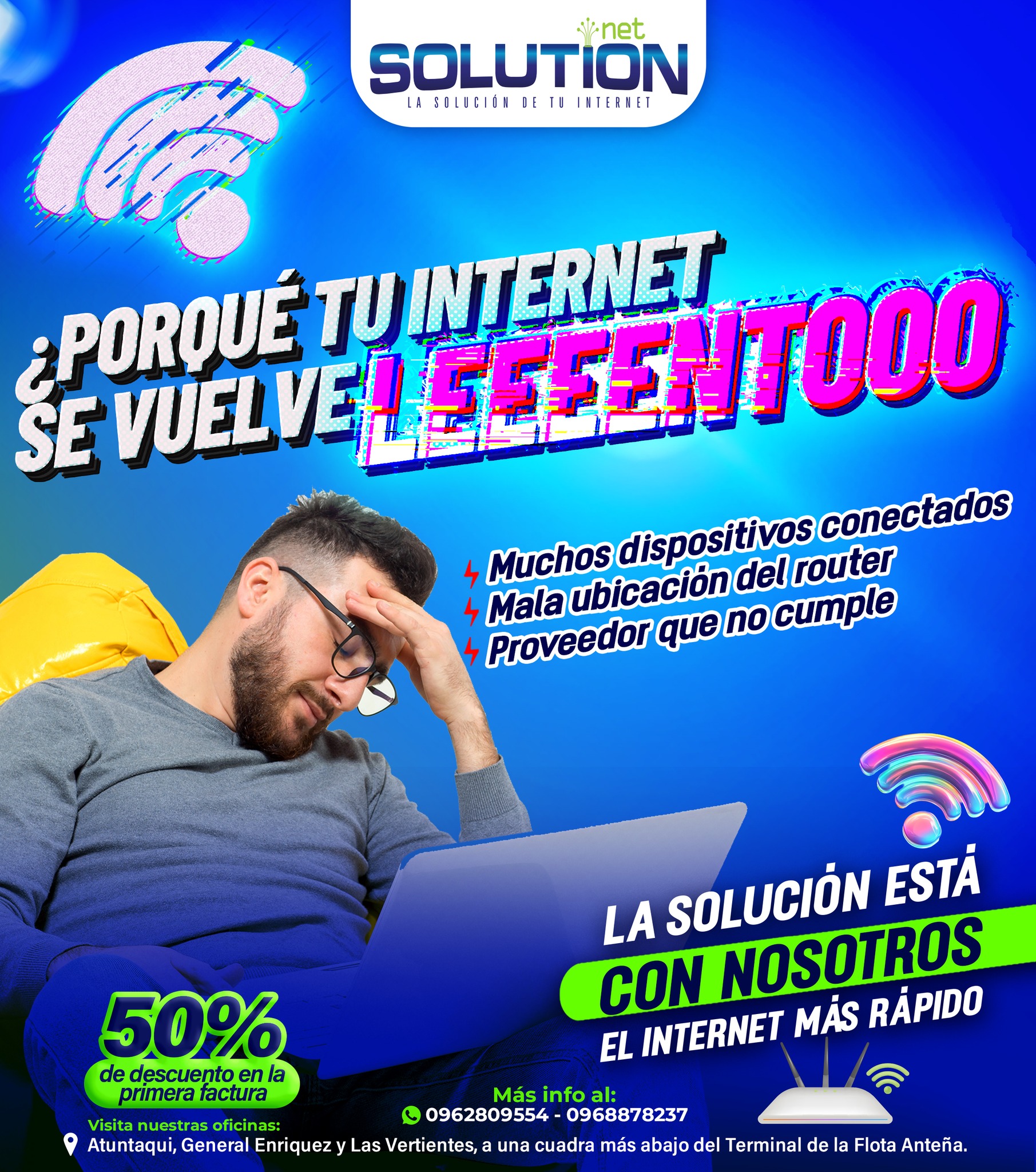 Porque el Internet Lento?